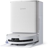 ECOVACS DEEBOT T90 OMNI Robot aspirapolvere lavapavimenti, 30.000 Pa, OZMO ROLLER 3.0, sistema BLAST, Triple Lift, TruePass 4WD e AIVI 3D 4.0, AGENTE YIKO AI con kit animali, bianco