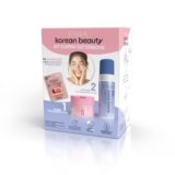 Fria Korean Beauty Kit Doppia Detersione, Burro Struccante Idratante Korean Beauty + Mousse Detergente Delicata Korean Beauty + Maschera Viso Purificante Fria Giappone in Omaggio