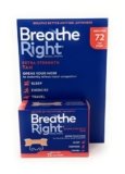 Breathe Right Extra Strisce nasali di forza, 72 strisce