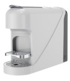 Macchina da Caffè Espresso 19 Bar 1400W Compatibile Capsule Nespresso – Serbatoio 900ml, Riscaldamento 40s, Acciaio Inox, Espresso e Lungo, Spegnimento Automatico (Crema)