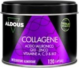 Collagene Idrolizzato con Acido Ialuronico e Coenzima Q10 – Vitamina C, A, D, B12 e Zinco – 120 Capsule – Collagene Integratore Capelli, Pelle, Ossa, Muscoli e Articolazioni – Integratore Bellezza