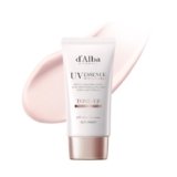 d’alba Piedmont Italian White Truffle Waterfull Tone-Up Sunscreen, Vegan Skincare, Tinted Moisturizer With Spf 50+ Pa++++, Glowy Sunscreen For Sensitive Skin – 50ml