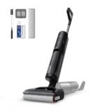 DREAME H12 Pro FlexReach Aspirapolvere Lavapavimenti, Design Piatto a 180°, 5 Min di Asciugatura, Aspirazione da 18.000 Pa, Pulizia a caldo a 90 °C, 50 Min di pulizia continua