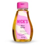 NICKS Fiber Syrup Naturale, Sciroppo di fibra dolcificante alternativo allo zucchero, senza zuccheri aggiunti (300g)