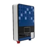 Riscaldatore istantaneo elettrico digitale senza serbatoio doccia acqua calda, adatto per bagni, parrucchieri, hotel, saloni di bellezza, scuole, ospedali (blu)