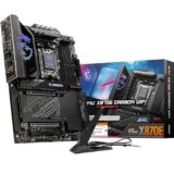 MSI MPG X870E CARBON WIFI Scheda madre, ATX – Supporta processori AMD Ryzen 9000/8000/7000, AM5-110A SPS VRM, DDR5 Memory Boost 8400+MT/s (OC), PCIe 5.0 x16, M.2 Gen5, Wi-Fi 7, 5G LAN