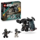 LEGO Star Wars 75412 Battle Pack Death Trooper e Night Trooper – Astronave Giocattolo da Costruire con 4 Minifigure con Blaster – Regalo da Collezione per Bambini da 6 Anni in su e per i Fan di Ahsoka