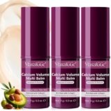 Calcium Volume Multi Balm, Stick Coreano Viso Antirughe, Balsamo Collagene Calcio Antirughe, Stick Calcio Coreano, Anti-Invecchiamento, Pelle soda, Nutriente e Idratante, Ridurre le Rughe, 27g/0.9Oz
