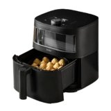 Friggitrice ad aria Haier Serie 5, 9 in 1, Display, Cuocere, Arrostire, Grigliare, Cottura Lenta, Scongelare, Yogurt, 7L, [Nero]