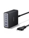 UGREEN Zapix 100W Caricatore USB C, Ricarica Rapida con 6 porte,Stazione di Ricarica da scrivania GaN Compatibile con MacBook Pro/Air, iPhone 17 Pro Max Air/Serie 16-12, Galaxy e Dell