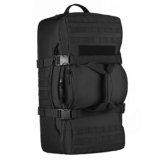 HUNTVP Zaino Sportivo 60L, Zaino Militare Tattico Molle Borsa per Campeggio Alpinismo Escursionismo Ciclismo Viaggio Trekking Sport,60L-Nero