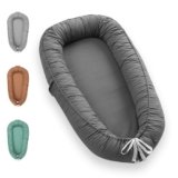 Baby Lounger Cover for Newborns, Reversible & Adjustable Infant Nest, Soft Baby Nest, Breathable & Washable, Portable Lounger for Boys & Girls