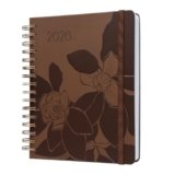 Kokonote Agenda 2026 Settimanale Mocha Bloom – Agenda 2026 16,5 x 20 cm: Copertina Rigida, 2 Segnalibri e Stickers | Planner e agende: Universitaria e lavoro (17 mesi)