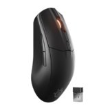 SteelSeries Rival 3 Wireless Gen 2 – Mouse Gaming – 2,4 GHz e Bluetooth – Sensore ottico TrueMove Air da 18000 DPI – Durata 60 milioni di clic – Leggero – Piedini 100% PTFE – Nero