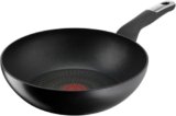 Lagostina Intensive Pro, Wok Antiaderente 28 cm, Rivestimento Titanio Antigraffio, Cottura Rapida e Uniforme, Tecnologia Thermo-Signal, Wok Adatto a Tutte le Fonti di Calore Inclusa Induzione