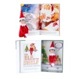 The Elf on the Shelf: A Christmas Tradition – Boy Scout Elf with Blue Eyes – Includes Artfully Illustrated Storybook, Keepsake Box and Official Adoption Certificate