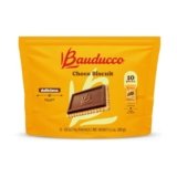 Bauducco Choco Biscuit Cookies Pouch – Crispy Chocolate-Covered Biscuits, Individually Wrapped for Snacking, Dessert, and Lunch Boxes, 6.3 oz (Pack of 10)