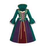 NSPSTT Sanderson Sisters Costumes Witch Girls Sanderson Dress kids Halloween Costume, Size M