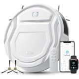 Lefant M210P Robot Aspirapolvere, Potenziamento Tappeto, Aspirazione 2200Pa, Ultrasottile 7.8cm Aspirapolvere Robot,Ideale Per Peli di Animali, Moquette, Pavimento Duro, App/WiFi/Alexa/Con Telecomando