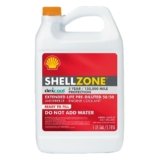 Shell Oil Zone Dex-Cool Extended Life ELC Antifreeze + Coolant, Pre-Diluted 50/50 (1 Gallon, Single Pack)