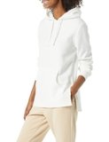 Amazon Essentials Women’s Fleece Hooded Tunic Sweatshirt, Ivory, XX-Large