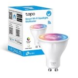 Tapo L630 Lampadina WiFi Intelligente LED Smart GU10, RGBW Multicolore, 16 Milioni di Colori, Amazon Alexa, Google Assistant, 350 Lumen, 3.5W, Risparmio Energetico, Controllo Remoto