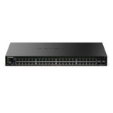 NETGEAR S350 Gigabit Ethernet PoE+ Smart Managed Essentials Switch a 52 porte – 48 x 1G PoE+ @ 380 W, 4 x 1G SFP dedicata – Montaggio su tavolo o in rack (GS348TPv2)