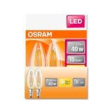 OSRAM Lampada LED Classic a stella LED, 40W, E14, Single Pack