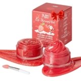 ANAI RUI Stocking Stuffers For Women Lip Scrub & Lip Mask, Lip Exfoliator Scrub and Moisturizer Gift, Lip Scrubber Exfoliator & Sugar Lip Scrub with Vitamin C, Stocking Stuffers For Teen Girls