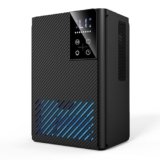 Deumidificatore 2500ML, Deumidificatore Casa Muffa Elettrico, Ultra Silenzioso, Spegnimento Automatico, Purificatore Dell’aria, Contro Umidità e Muffa per Camera da Letto (Nero)