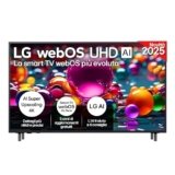 LG webOS UHD AI UA75 TV 65 pollici, Smart TV 4K Ultra HD, Processore α7 Gen8, webOS con AI, Filmmaker mode, HDR10, Gaming con VRR 4K@60Hz, Game Optimizer, Wi-Fi, 65UA75006LA 2025
