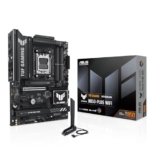 ASUS TUF Gaming B850-PLUS Scheda madre WiFi AMD AM5 B850 ATX, 14+2+1 stadi 80A, AI Ready, DDR5, PCIe 5.0, 3X M.2, Wi-Fi 7, 2.5Gb LAN, DisplayPort, HDMI, USB 10Gbps e 20Gbps Type-C, BIOS Flashback