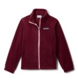 Columbia Youth Benton Springs Fleece Jacket, Rich Wine, Large