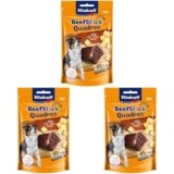 Vitakraft, Beef Stick Quadros, Snack bocconcini per Cani, 70 g (Confezione da 3)