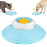 Wonsoso Lick Ball per Cani e Gatti, Liquid Food Lick Bowl with Suction Cup, Non-Slip Lick Toy with Licks Pherel, Slurpy Ciotola con Pallina da Leccare Cane, Ciotola Antistress, Giochi Calmante