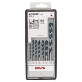 Bosch Set Punte Trapano Cyl-5, Nero, Size