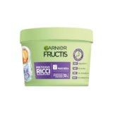 Garnier Fructis Shampoo Idratante, Per Capelli Ricci Definiti, Idratati e Morbidi, Arricchito con Acido Ialuronico e Burro di Karité, Metodo Ricci, 200 ml