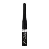 Rimmel London Eyeliner Liquido Glameyes, Lunga Durata, Finish Opaco e Tratto Sottile, 001 Nero/Black Glamour, 3.5 ml