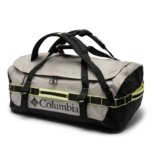 Columbia Borsone unisex Landroamer da 60 litri, grigio focaia/nero/giallo chiaro, taglia unica