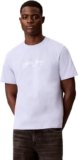 Calvin Klein SS 30S Whsl CK NYC Graphic Tee Lv14Re831G Magliette grafiche, Purple (Casual Blue), XL Adulto