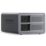 ORICO RAID Hard Drive Enclosure 2 Baia USB 3.0 per SSD da 2,5/3,5 pollici HDD fino a 44TB Supporto Modalità Raid 0/1/JBOD/CLEAR Backup di Espansione Senza Vassoio (lega di Alluminio)-9828RU3