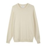 Diana Studio – Paricollo in 100% Cotone a Maniche Lunghe, Uomo, Bianco Ecru, Taglia XXL, Regular Fit