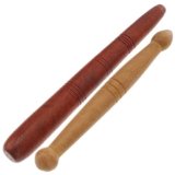 HOMSFOU Bastone Massaggio In Legno Per Piedi 13.5 Cm Strumenti Di Riflessologia Digitopressione Compatti Per Rilassamento E Benessere A Casa O Soggiorno