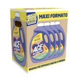ACE Detersivo Igienizzante Talco & Muschio Bianco – Detersivo Liquido Lavatrice con Fragranza Avvolgente, Rimuove Sporco e Batteri, Pulizia Profonda, Freschezza Duratura, 152 lavaggi