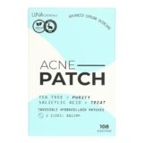 Luna Essentials Patch Brufoli Viso con Tea Tree & Acido Salicilico – 108 Cerotti idrocolloidali Invisibili 2 Dimensioni – Pimple Patch K-Beauty