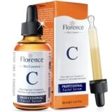 60ml. Bio Siero Vitamina C e Vit. E. Siero Viso Acido Ialuronico Antirughe, Antimacchie Illuminante, e Antietà. Ideale Come Crema Contorno Occhi e per Dermaroller. Biologico,Vegano