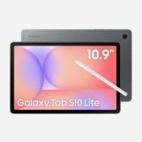 SAMSUNG Galaxy Tab S10 Lite con S-Pen, 128 GB, 6 GB RAM, solo Wi-Fi, LCD 11 pollici 90 Hz, Android 15 WiFi 6 Tablet, batteria per tutto il giorno, modello internazionale X400