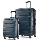 Samsonite Omni PC Hardside Expandable Luggage with Spinner Wheels, Teal, 2-Piece Set (20/28)