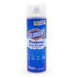 Clorox Foaming Glass Cleaner Aerosol – All Purpose Window And Glass Cleaning Spray Washes Away Dirt – Streak-Free & No-Drip formula for Windows and Mirrors, 16 Oz
