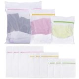Sacchetti per lavatrice, confezione da 9 sacchetti per bucato in rete, sacchetti per lavatrice, per giacche, maglioni, camicie, calzini, jeans, giocattoli di peluche e altro (grande, piccolo, medio)